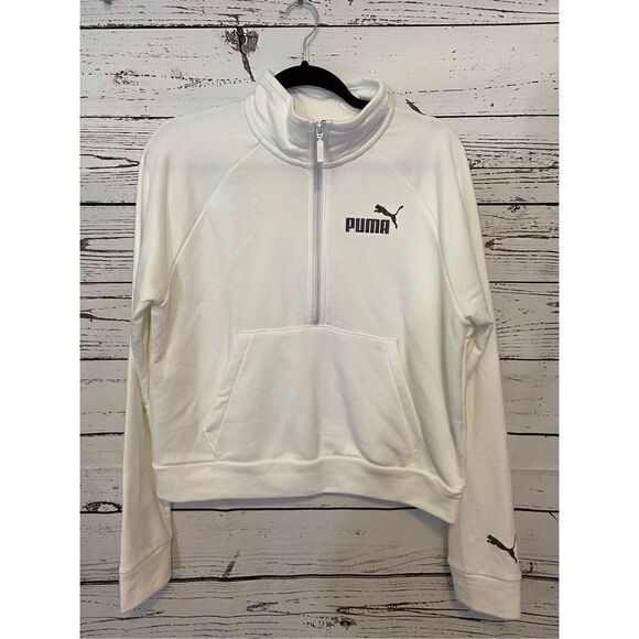 Puma Quarter Zip Pullover Size Medium - Picture 1 of 6